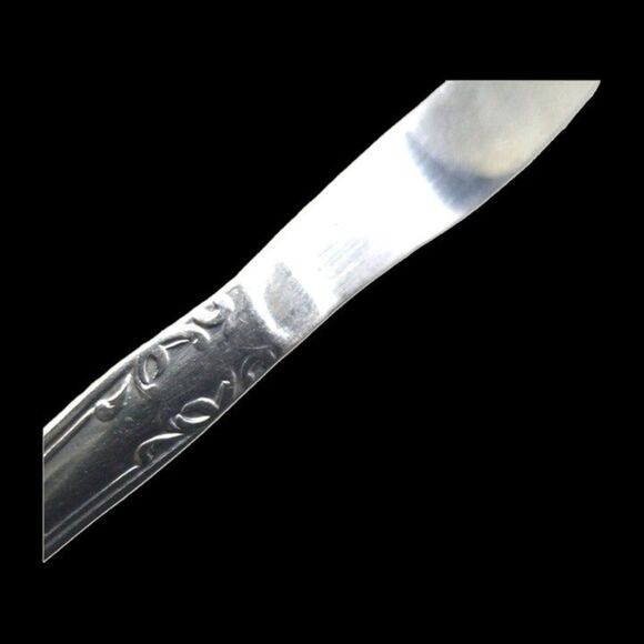 Frank Smith Stainless Steel FSS11 Dinner Knife-Japan-Electro Plated-Vintage-2 Pc - Picture 3 of 5